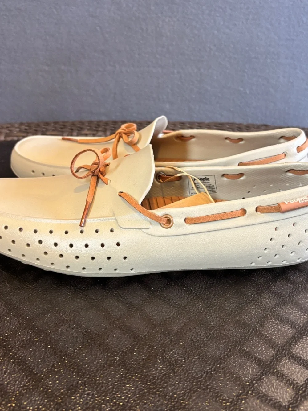 People Footwear Senna Slip On Loafers Perforated EVA Upper Size 9